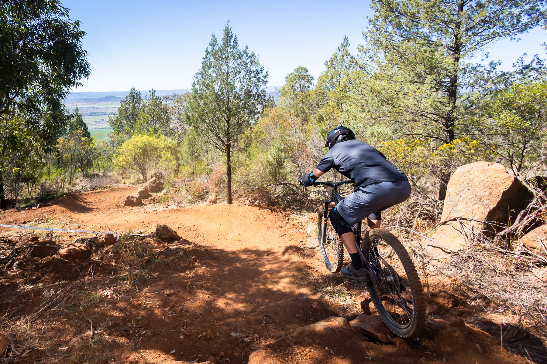 Mountain biking action at the Gravity State Series, Mount Borah – GSSMTB26-5933