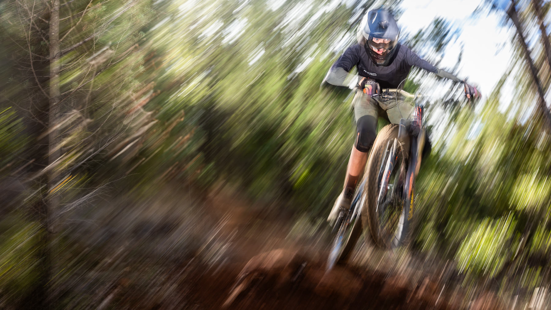 Mountain biking action at the Gravity State Series, Mount Borah – GSSMTB26-6356