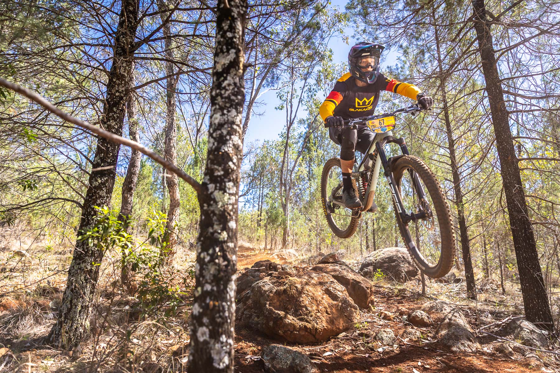 Mountain biking action at the Gravity State Series, Mount Borah – GSSMTB26-6499