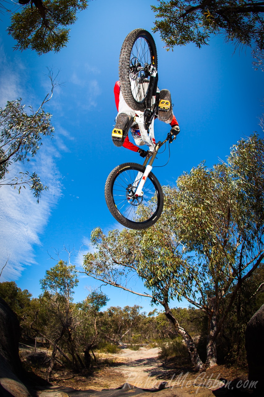 Mountain Biking and Flashing