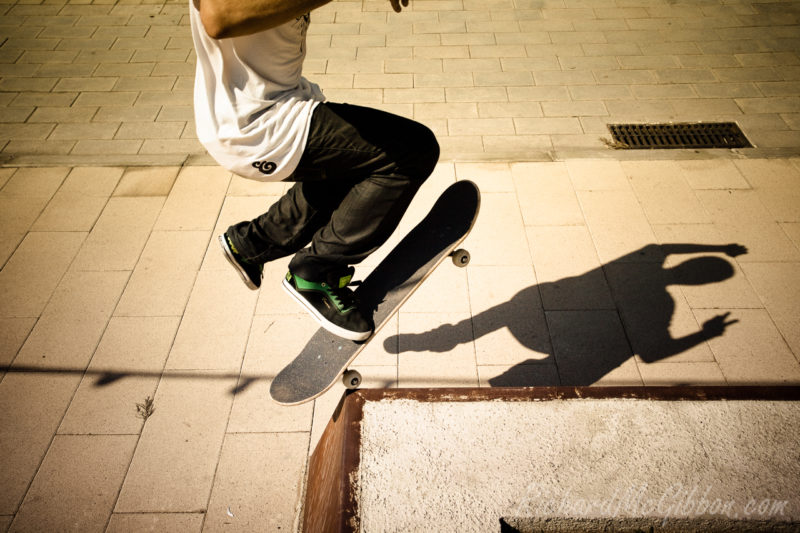 Skateboarding in Tarragona