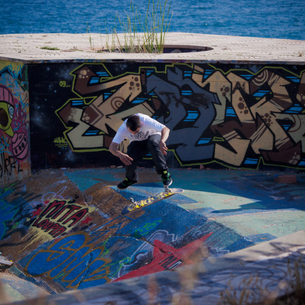 Skateboarding in Tarragona