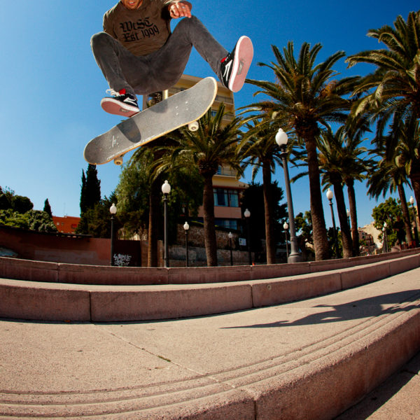 Skateboarding in Tarragona