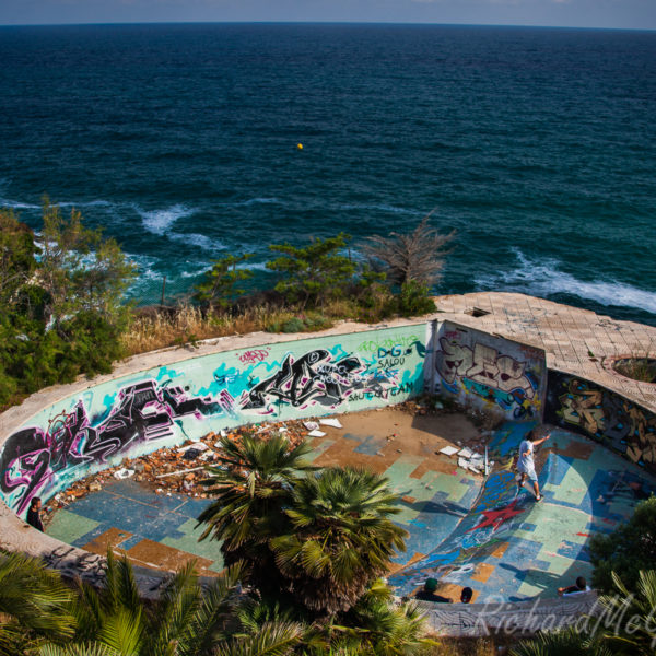 Skateboarding in Tarragona