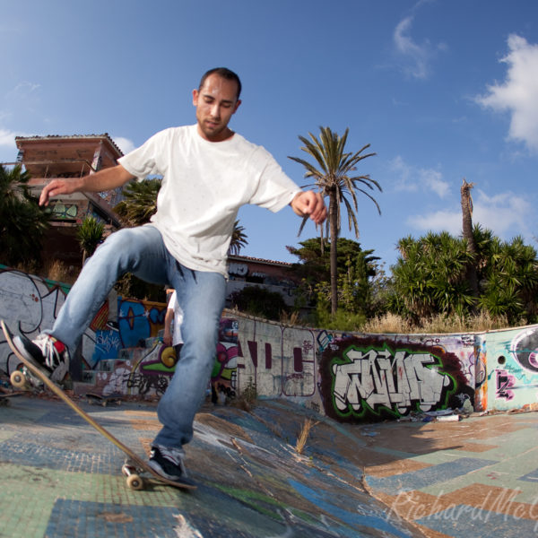 Skateboarding in Tarragona