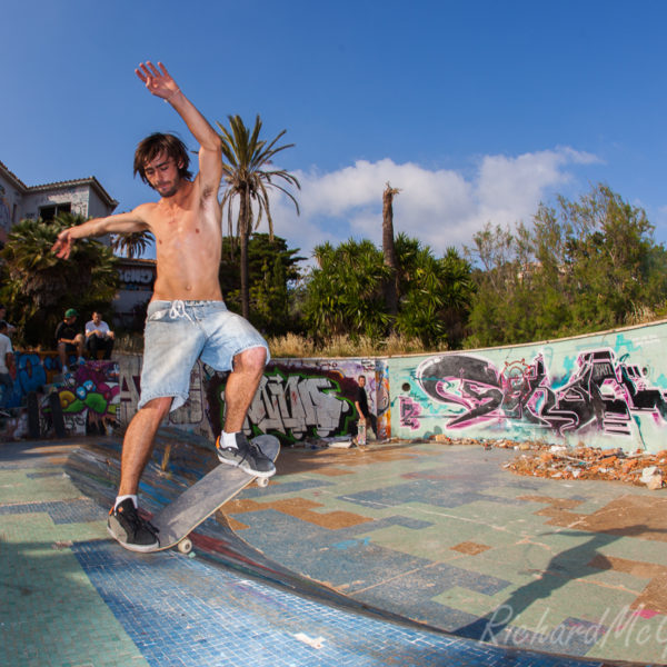 Skateboarding in Tarragona