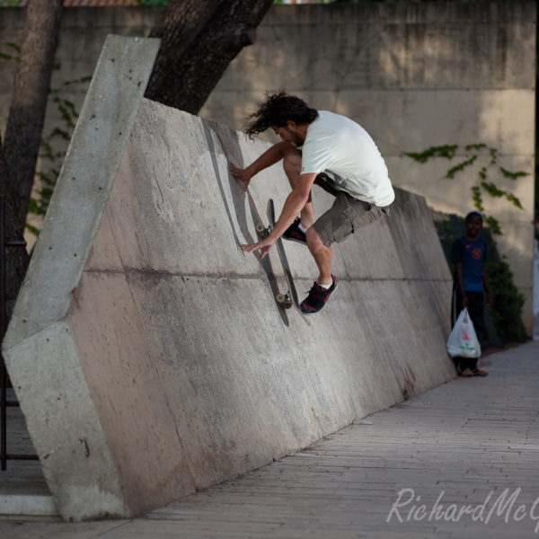 Skateboarding in Tarragona