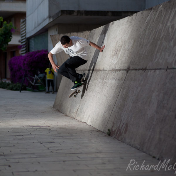 Skateboarding in Tarragona