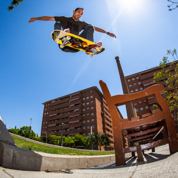 Skateboarding in Tarragona