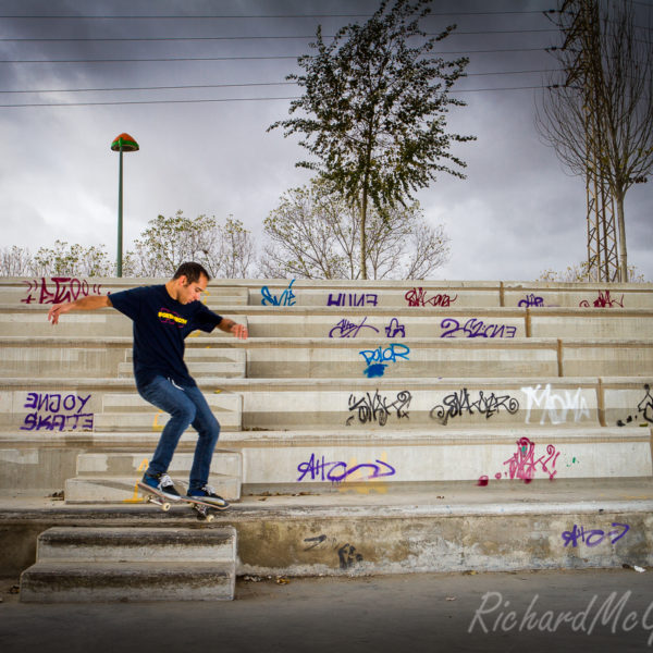 Skateboarding in Tarragona