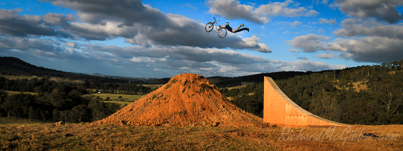 Shorty Gilyeat, Double Seat Grab Superman, Greenvalleys, Australia