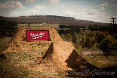 Dirt jumping action from Cam's Hillside Dirt Jam 2014