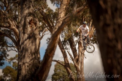 Dirt jumping action from Cam's Hillside Dirt Jam 2014