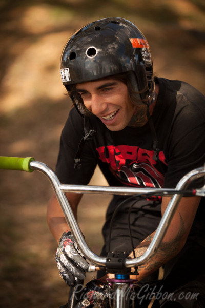 Dirt jumping action from Cam's Hillside Dirt Jam 2014