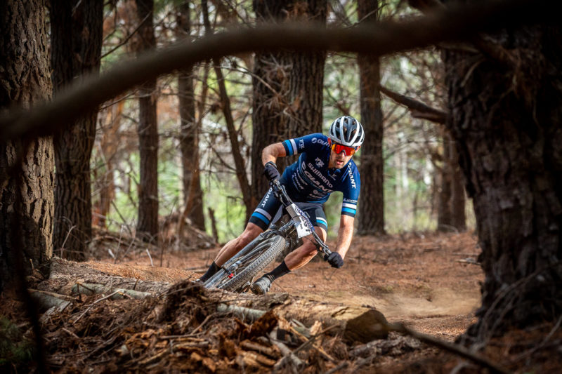 mountain biking in Kinross State Forest