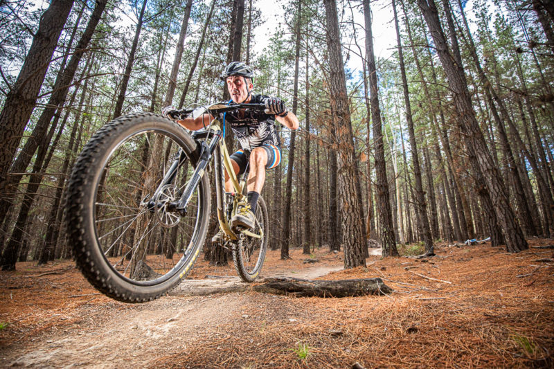 mountain biking in Kinross State Forest