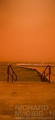 Dust storm off Collaroy