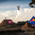 Dirt jumping action from Cam's Hillside Dirt Jam 2014
