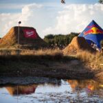 Dirt jumping action from Cam's Hillside Dirt Jam 2014