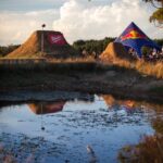 Dirt jumping action from Cam's Hillside Dirt Jam 2014