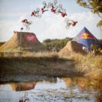 Dirt jumping action from Cam's Hillside Dirt Jam 2014