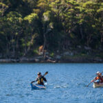 Exploring the bays of Ku-ring-gai National park by kayak