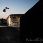 Parkour with Dominic Di Tommaso at Middle Head fort, Sydney.