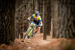 mountain biking in Kinross State Forest