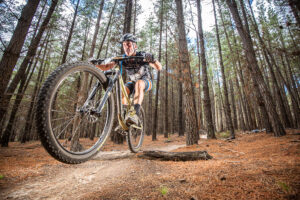 mountain biking in Kinross State Forest
