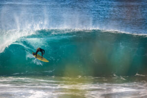 Rail grab in barrel