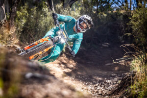 Mountain biking action at the Cannonball festival 10th anniversary