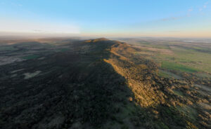 Looking towards Mount Baldwin from above Mount Borah, NSW