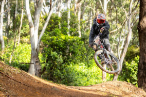 Mountain biker at the Greenvalleys Cartel Club Series, Round 1, 2024 – GVCAR124-5033