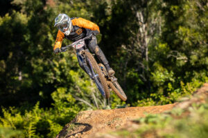 Mountain biker at the Greenvalleys Cartel Club Series, Round 1, 2024 – GVCAR124-5583