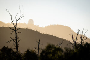 Spring Siding Observatory in the morning light, near the Warrumbungles