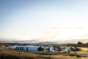 Early morning at WEMBO 2024, Stromlo Forest Park, Canberra – WEMBO24-5018