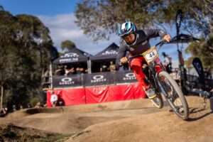 Mountain biker at Thredbo Cannonball 2026, Pumptrack, Thredbo NSW – THRCAN26-7106