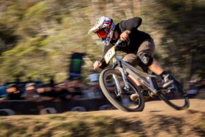 Mountain biker at Thredbo Cannonball 2026, Pumptrack, Thredbo NSW – THRCAN26-7245