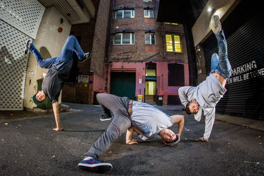Cipher dance crew performance