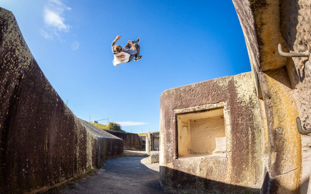 Dominic Di Tommaso TV personality, Freerunning