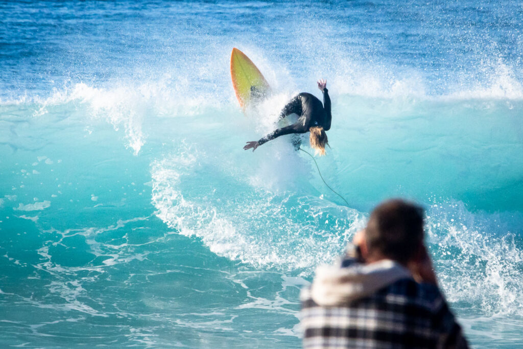 Untitled action sports photograph