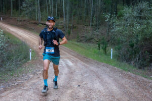 Trail runner at the Lonely Mountain Ultra 2026, Mount Canobolas, Orange NSW – LMU26-5009