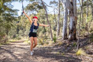 Trail runner at the Lonely Mountain Ultra 2026, Mount Canobolas, Orange NSW – LMU26-5440