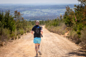 Trail runner at the Lonely Mountain Ultra 2026, Mount Canobolas, Orange NSW – LMU26-5895